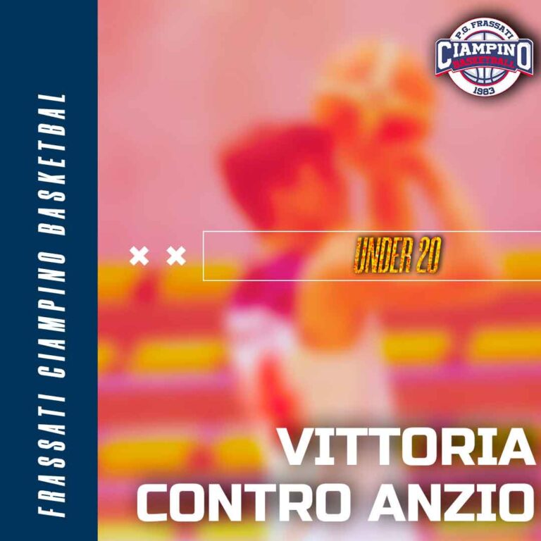 Anzio Basket Club cede al Frassati : vittoria 80-63 in casa per l'under 20 Anzio Basket Club cede al Frassati : vittoria 80-63 in casa per l'under 20