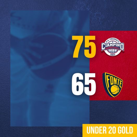 under 20 Gold Frassati Ciampino Basket - Fonte Roma Eur under 20 Gold Frassati Ciampino Basket - Fonte Roma Eur