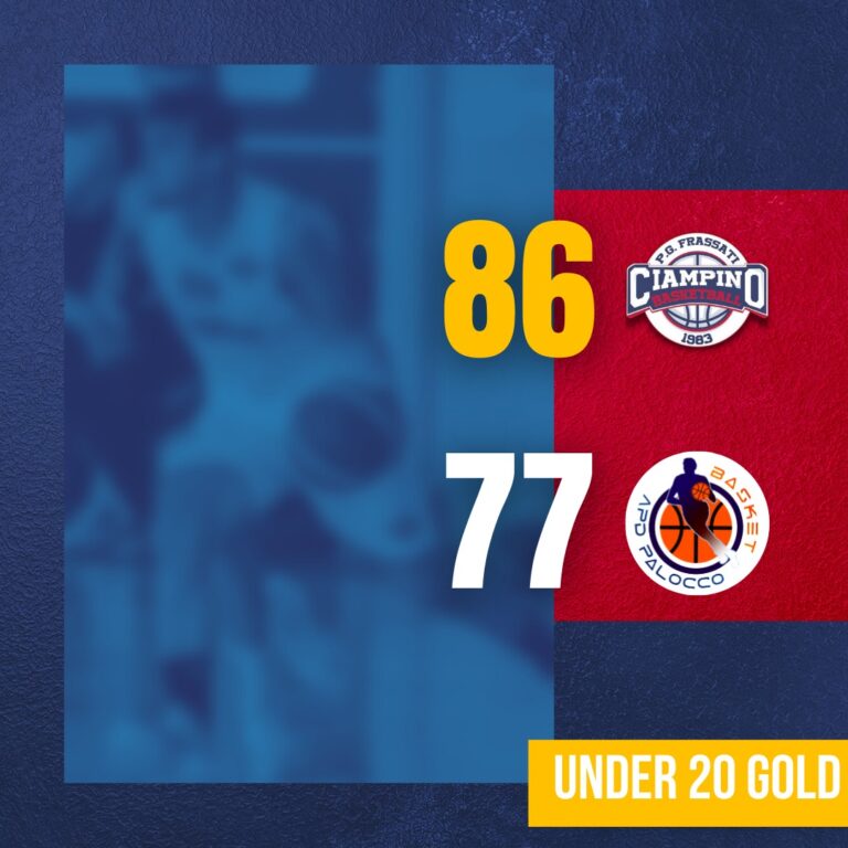 Under 20 gold Frassati Ciampino Basket