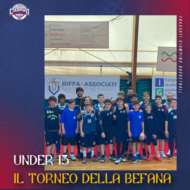 Under 13 - Frassati Ciampino Basket - Torneo della befana